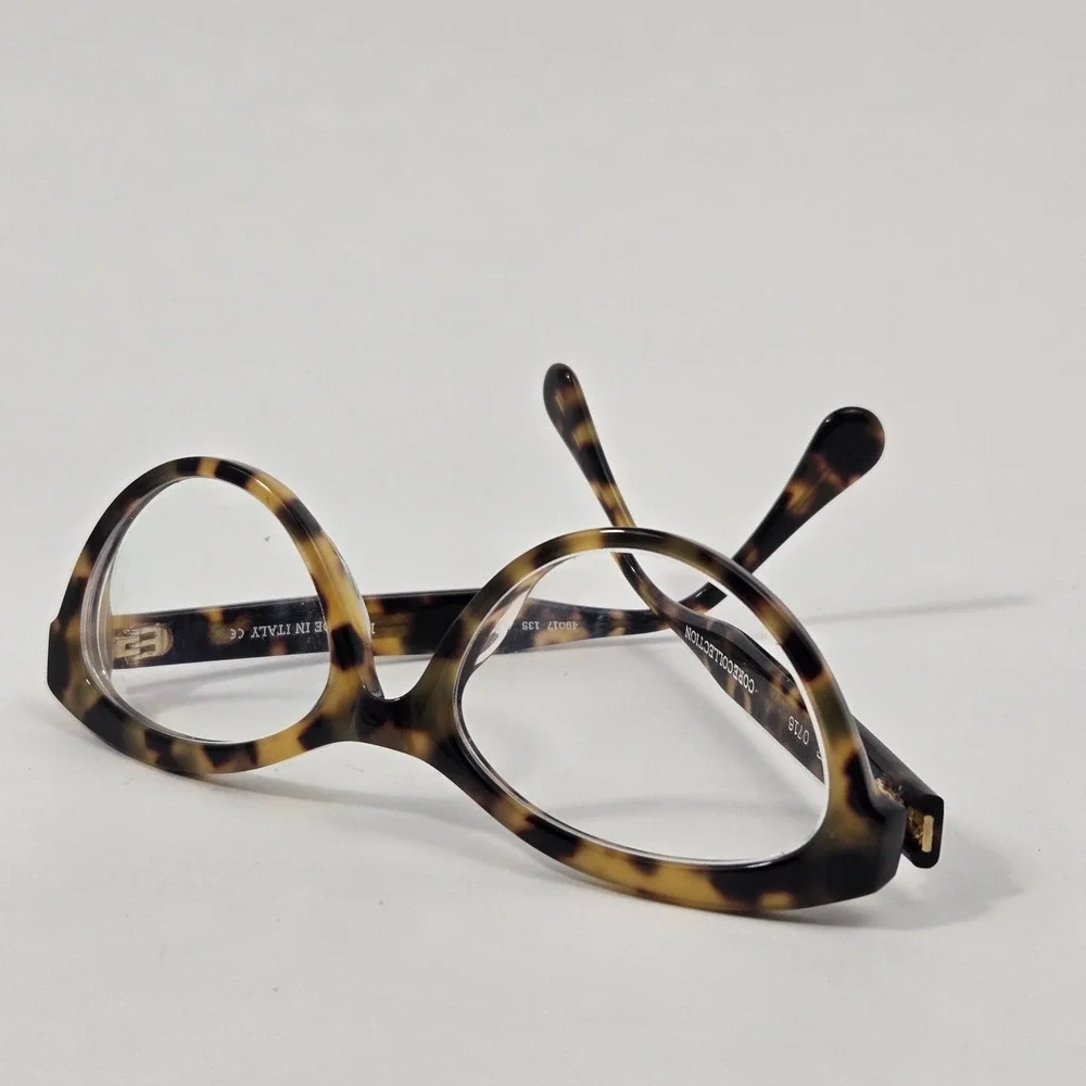 SEE 0716 Core Collection Tortoise Cat Eye Eyeglass Frames Made in Italy C102